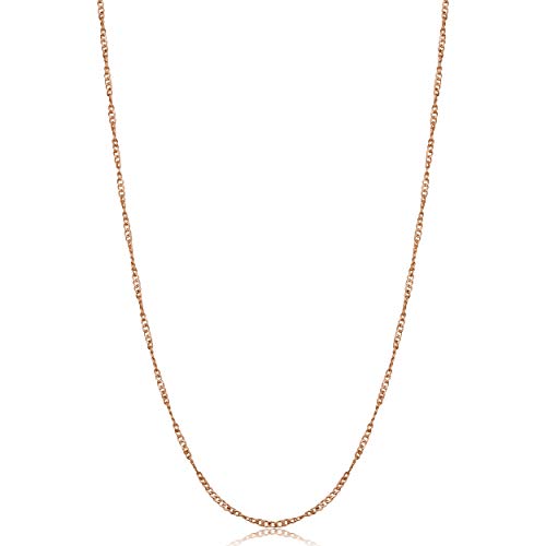 【中古】【未使用・未開封品】スターリングシルバー 1mm ツイステッドカーブチェーン (14 16 18 20 22 24 30または36インチ)|AJIMURA-SHOP