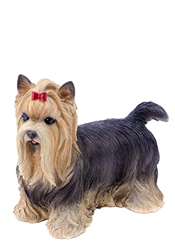 【中古】【未使用・未開封品】犬 - ヨークシャーテリア像