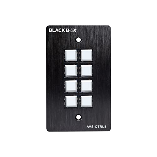 【中古】【未当て嵌める・未開封品】ブラックボックス ウォール一皿 抑えつけるダイアログボックス - RS-232、8名取り草