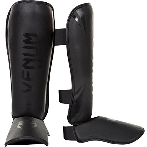 【中古】【未当て嵌める・未開封品】VENUM［ヴェヌム］ スタンドアップ・シンガード Challenger チャレンジャー （黒/黒） (L)