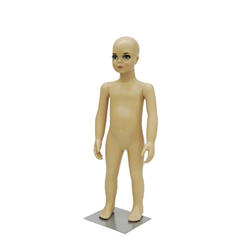 【中古】【未使用・未開封品】ROXYDISPLAYﾃ｢ﾂﾂ｢ Plastic Child Kid Mannequin. 1-2 Years Old Standing Pose Turnable Arms with One Free Wig(KD-1-PS+One free Wig) by ROXY