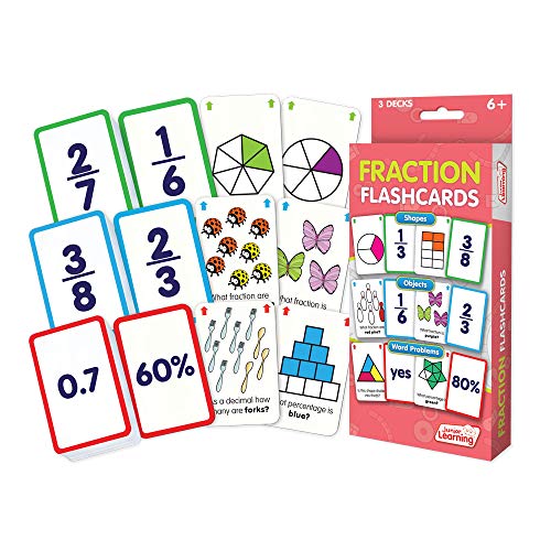 【中古】【未使用・未開封品】Fraction Flash Cards｜AJIMURA-SHOP 10,626円