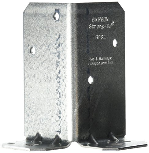 【中古】【未当て嵌める・未開封品】Simpson Strong TIE TV207230 Retrofit Steel Post Base by Simpson Strong-Tie