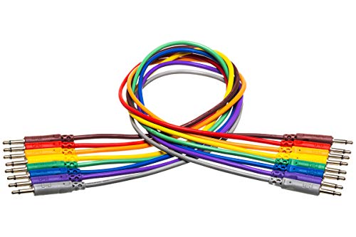 【中古】【未使用・未開封品】Hosa CMM-890 3.5 mm TS to 3.5 mm TS Unbalanced Patch Cables, 3 Feet|AJIMURA-SHOP