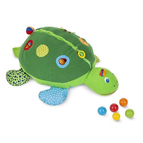 【中古】【未使用・未開封品】Melissa & Doug Kids Turtle Ball Pit with 60ボール
