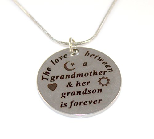 【中古】【未当て嵌める・未開封品】The Love Between Grandmother \u0026孫is Forever申したて首飾り