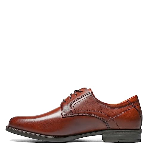 【中古】【未使用・未開封品】Florsheim ミッドタウン プレーントゥ オックスフォード メンズ オックスフォード, コニャック, 24.5|AJIMURA-SHOP