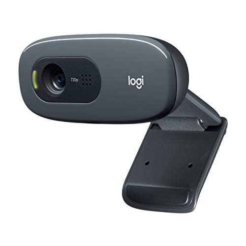 【中古】【未使用・未開封品】Logitech C270 WebCam HD 720p 3Mpx USB Negra