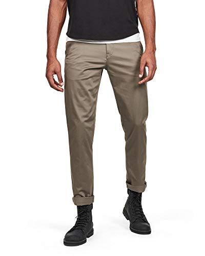 【中古】【未当て嵌める・未開封品】G-Star Raw メンズ ブロンソン か細い チノ US 大きさ: 32-34 色つや: 薄墨色