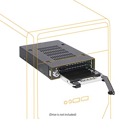 【中古】【未使用・未開封品】ICYDOCK MB993SK-B ToughArmor 2.5 インチ SSD/HDD リムーバブル ケース