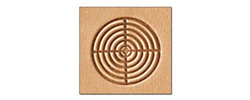 【中古】【未使用・未開封品】Bullseye Craftool 3-D Stamp 8583-00 by Tandy Leather