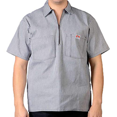 【中古】【未使用・未開封品】Ben Davis メンズ ハーフジッパーシャツ US サイズ: 3X-Large カラー: ブラウン