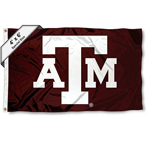 【中古】【未使用・未開封品】Texas A & M 4?' x6?'フラグ