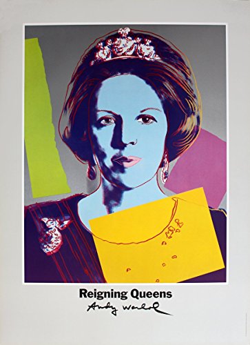 【中古】【未使用・未開封品】ANDY WARHOL Queen Beatrix of the Netherlands, from Reigning Queens 32.25\