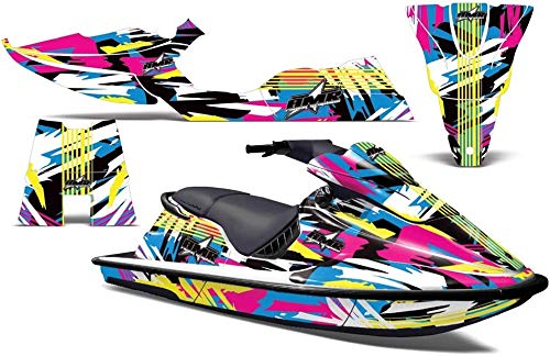 【中古】【未使用・未開封品】1994???1996シードゥーXP Seadoo AMRRACINGジェットスキーグラフィックデカールキット???フラッシュバック｜AJIMURA-SHOP