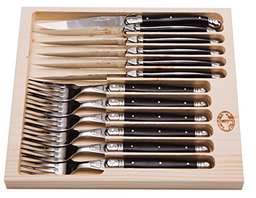 【中古】【未使用・未開封品】Jean Dubost Laguiole 12pc Flatware Set NoSize ブラック H&K-24139 57,664円