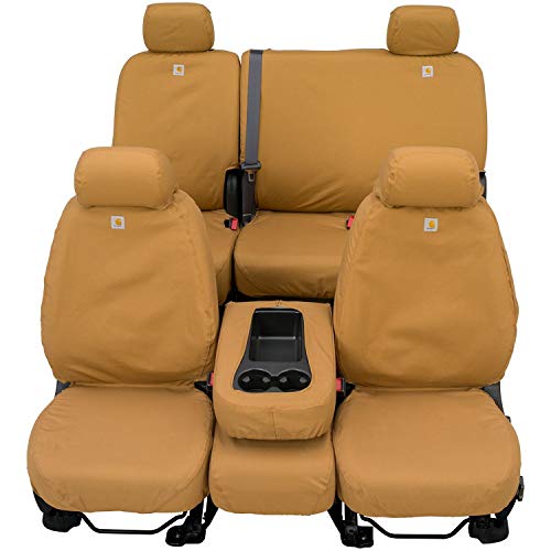 【中古】【未使用・未開封品】Covercraft カーハート シートセーバー 2列目カスタムフィットシートカバー フォードエスケープモデル用 - ダックウィーブ (ブラウン)｜AJIMURA-SHOP