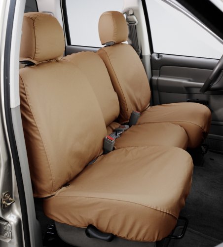 【中古】【未使用・未開封品】Covercraft SeatSaver 前列 ポリコットン タン SS2487PCTN