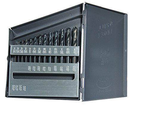 【中古】【未使用・未開封品】Viking Drill and Tool 43690 Type 260-T 135 Degree Split Point Black Heavy Duty Stub Length Drill Bit Set (13 Piece)|AJIMURA-SHOP