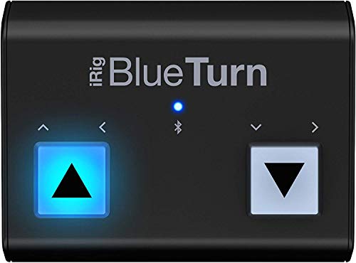 【中古】【未当て嵌める・未開封品】IK Multimedia iRig BlueTurn Bluetoothフットペダル (IKマルチメディアシステム)