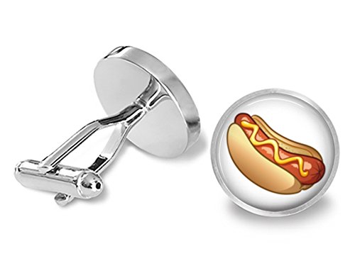 【中古】【未当て嵌める・未開封品】熱っぽい犬with洋芥子Cufflinks
