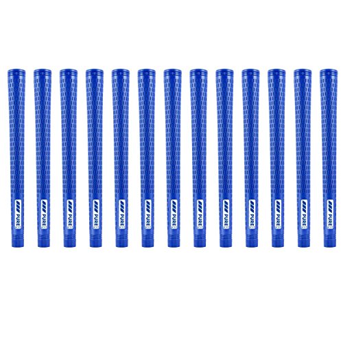 【中古】【未使用・未開封品】Pure Grips スタンダード プロ ブルー 13ピース ゴルフグリップ バンドル (｜AJIMURA-SHOP