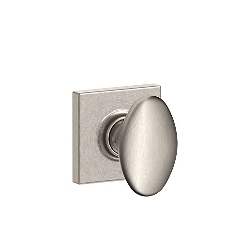 【中古】【未使用・未開封品】Schlage F10 SIE 619 COL Collins Trim シエナホール クローゼットノブ (サテンニッケル)
