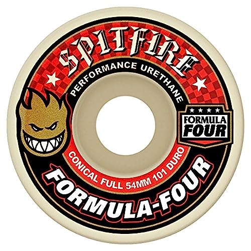 【中古】【未当て嵌める・未開封品】スピットファイヤー SPITFIRE 滑るゲーム盤 ウィール F4 FORMURA FOUR 52粍 スピットファイア目あたらしいの高素質ウレタンを当て嵌める 古典派音楽 パーツ-スケートボード