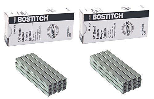 【中古】【未使用・未開封品】Bostitch P3 Plier Stapler用プレミアムホッチキス針 0.25インチ脚 5,000/箱 (SP191/4) 2 Boxes of 5,000｜AJIMURA-SHOP
