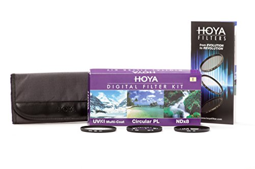【中古】【未当て嵌める・未開封品】Hoya 82?粍 Digital Filter Kit???HMC UV (C)、循環Polarising \u0026 ndx8?with水漉し合切袋