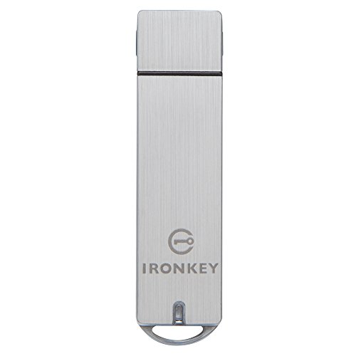 【中古】【未当て嵌める・未開封品】キングストン Kingston キュリティ USB記憶装置 16GB USB3.0 IronKey S1000 IKS1000B/16GB 5年引きうける