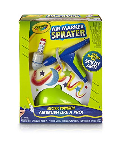【中古】【未使用・未開封品】Crayola Air Marker Sprayer, Marker Art Tool, Turn Markers Into Spray Art, Airbrush Like a Pro, エアーマーカースプレー アートツール プロ