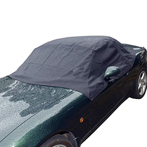 【中古】【未使用・未開封品】North American Custom Covers カスタムフィットソフトトップルーフプロテクターハーフカバー マツダMiata MX5 Mk1 Mk2 Mk2.5用 (ブラック)|AJIMURA-SHOP