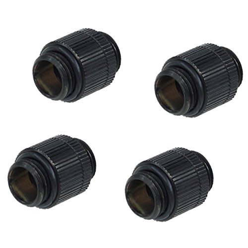 【中古】【未使用・未開封品】Alphacool HF g1?/ 4?" Male to Male Extender継手、ロータリー、深いブラック, 4?- Pack｜AJIMURA-SHOP