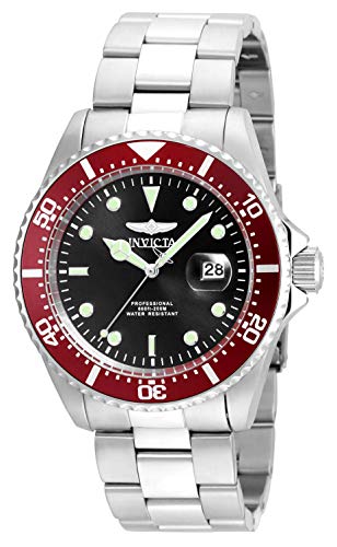 【中古】【未当て嵌める・未開封品】Invicta メンズ Pro Diver 石英 ステンレス鋼スチール写真 ダイビングウォッチ 色：しろがね色声の調子 (模範例：22020)