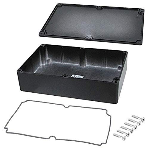 【中古】【未使用・未開封品】Bud Industries an-1307-ab ip68アルミ8.76?X 5.75?X 2.17エンクロージャ、ブラック