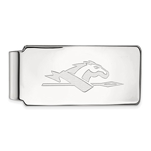 【中古】【未使用・未開封品】LogoArtスターリングシルバーLongwood Universityお金クリップ|AJIMURA-SHOP