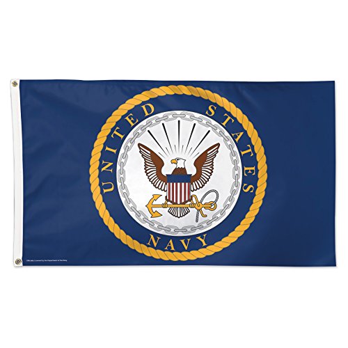 【中古】【未使用・未開封品】アメリカ軍海軍デラックスフラグ、1サイズ|AJIMURA-SHOP