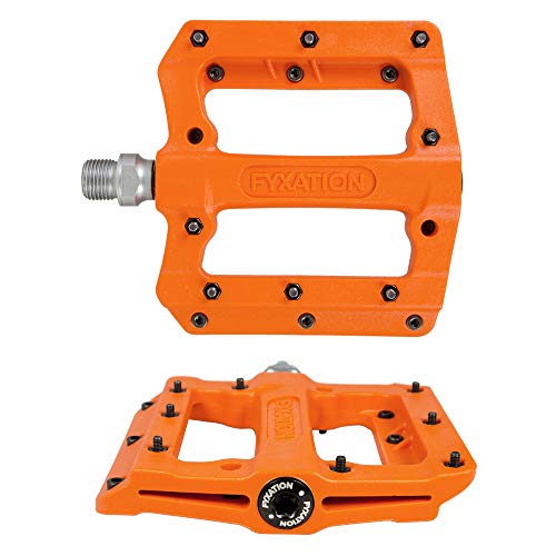 【中古】【未使用・未開封品】Fyxation Mesa Mp Nylon Thin Platform Pedal - Red by Fyxation