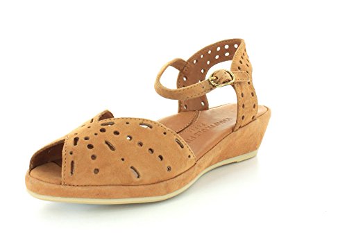 【中古】【未当て嵌める・未開封品】L\u0027Amour des Pieds レディース ブレンサンダル US 大きさ: 10 色つや: 赤銅色