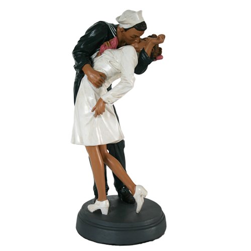 【中古】【未使用・未開封品】Pacific Giftware 無条件降臨 第二次世界大戦 海軍セーラーと看護師像 アイコンシーン|AJIMURA-SHOP