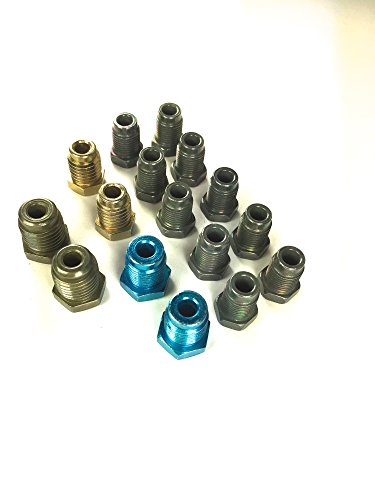 【中古】【未使用・未開封品】3/16インチチューブ用メトリックブレーキライン継手キット。 (ISO/バブルフレア)。