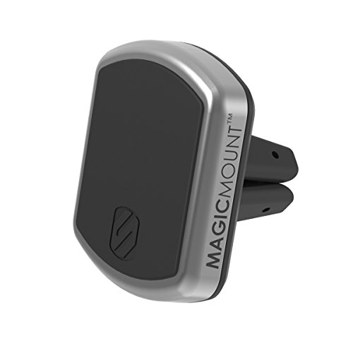 【中古】【未使用・未開封品】SCOSCHE Magnetic Mount for Universal/Smart Phone - Frustration-Free Packaging - Black/Silver by Scosche