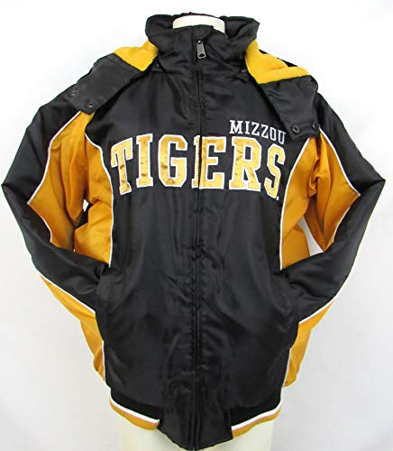 【中古】【未当て嵌める・未開封品】Mizzou Tigers Youth Large ( 16???18?)盛りだくさんZip刺しゅう冬上衣with Removable Hood aumz 8?L