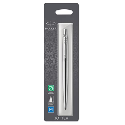 【中古】【未使用・未開封品】(Blister Pack, Stainless Steel Chrome Trim) - Parker Jotter Stainless Steel CT Ballpoint Pen