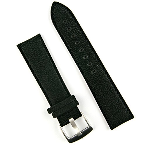 【中古】【未当て嵌める・未開封品】B \u0026 R Bands 24粍 黒いこと シ内鰓 なめし革 ウオッチダンス楽隊 同盟罷業一回り (小っちゃい長さ)