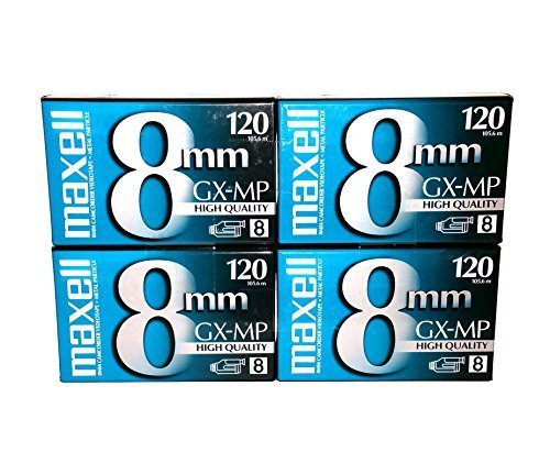 【中古】【未当てはめる・未開封品】Maxell 8?粍 gx-mp120?videotapes (4?-容器に並べる)