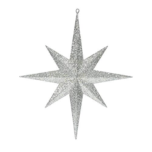 【中古】【未使用・未開封品】Vickerman M167538 プラスチック玉虫色グリッター ベツレヘムスター 15.75インチ シャンパン