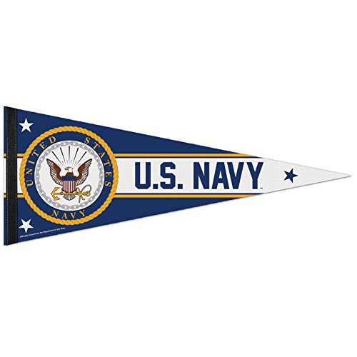 【中古】【未使用・未開封品】United States Military米国海軍プレミアムNavyペナント、マルチカラー、1サイズ｜AJIMURA-SHOP