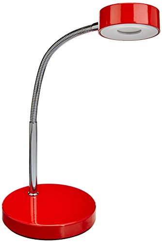 【中古】【未使用・未開封品】Globe Electric Company 12644 LEDデスクランプ 52.5インチ x 5インチ x 15.75インチ レッド